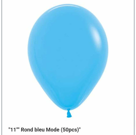 Latex bleu pâle 11 pouces