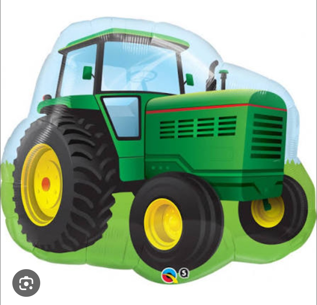 Ballon supershape tracteur 34 pouces