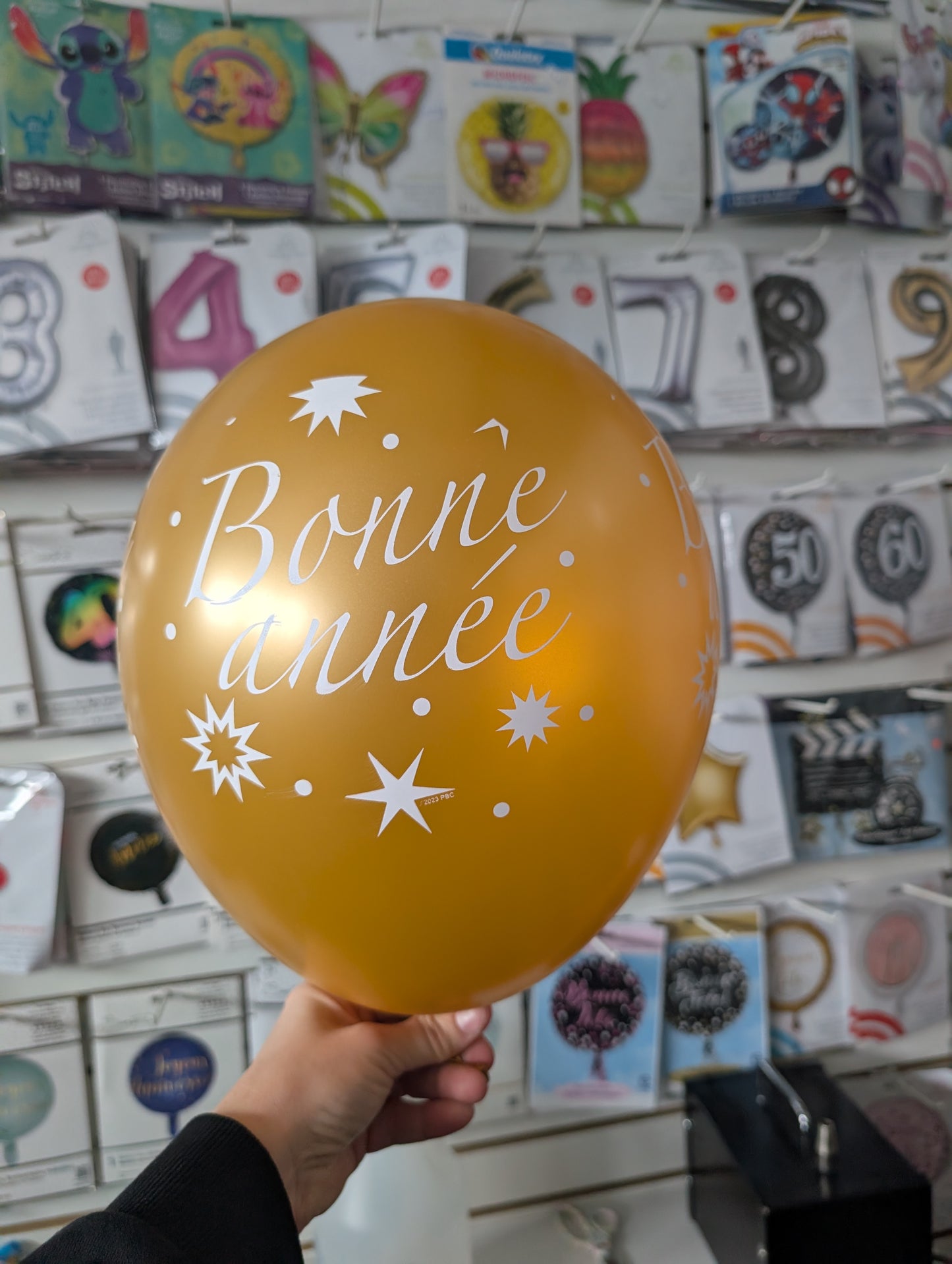 Ballon Latex bonne année 11 pouces