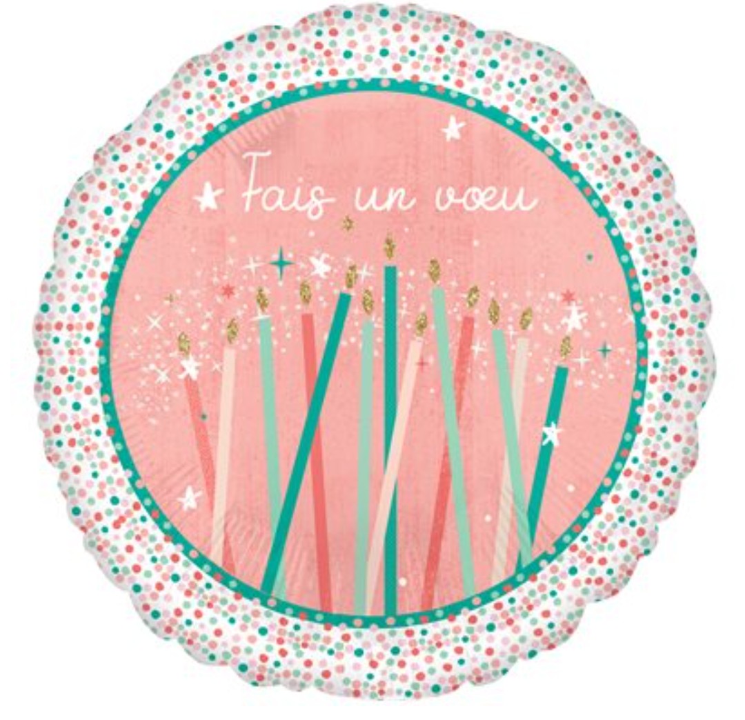 Ballon fais un vœu 18 pouces