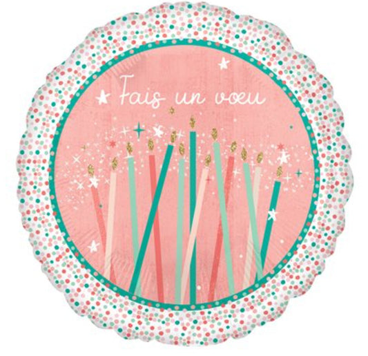 Ballon fais un vœu 18 pouces