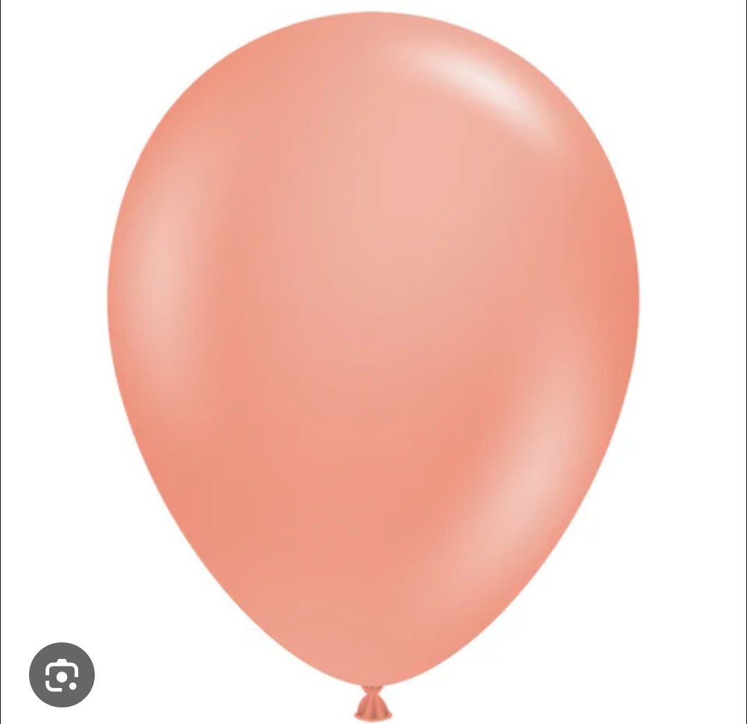 Latex rose gold 11 pouces