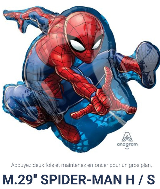 Supershape Spiderman 28 pouces