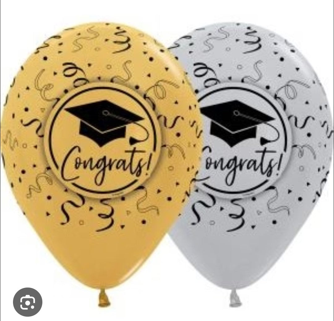 Ballon latex congrats