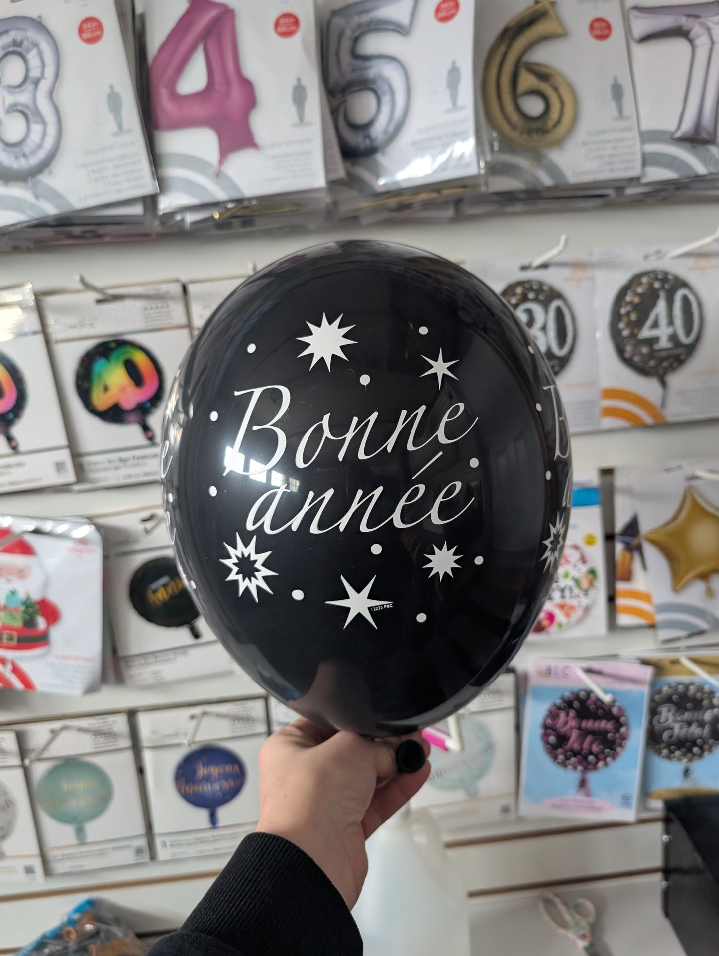 Ballon Latex bonne année 11 pouces